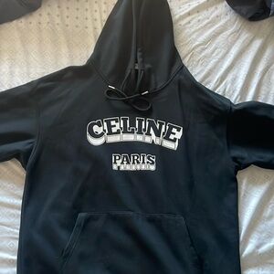 Celine black hoodie
